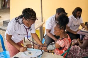 FREE medical outreach for parents by little Voices Children Foundation in Africa